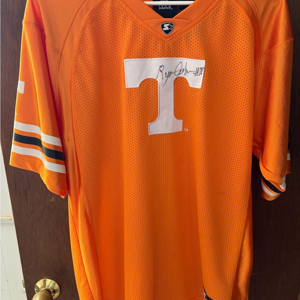 University of Tennessee Volunteers Jersey, Signed #70 Ryan Johnson, Starter, XL